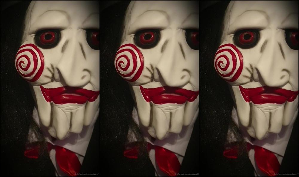 Mistresslaura Full Halloween Clip Hello Slave I Want To Play A Little Game You Don T Know