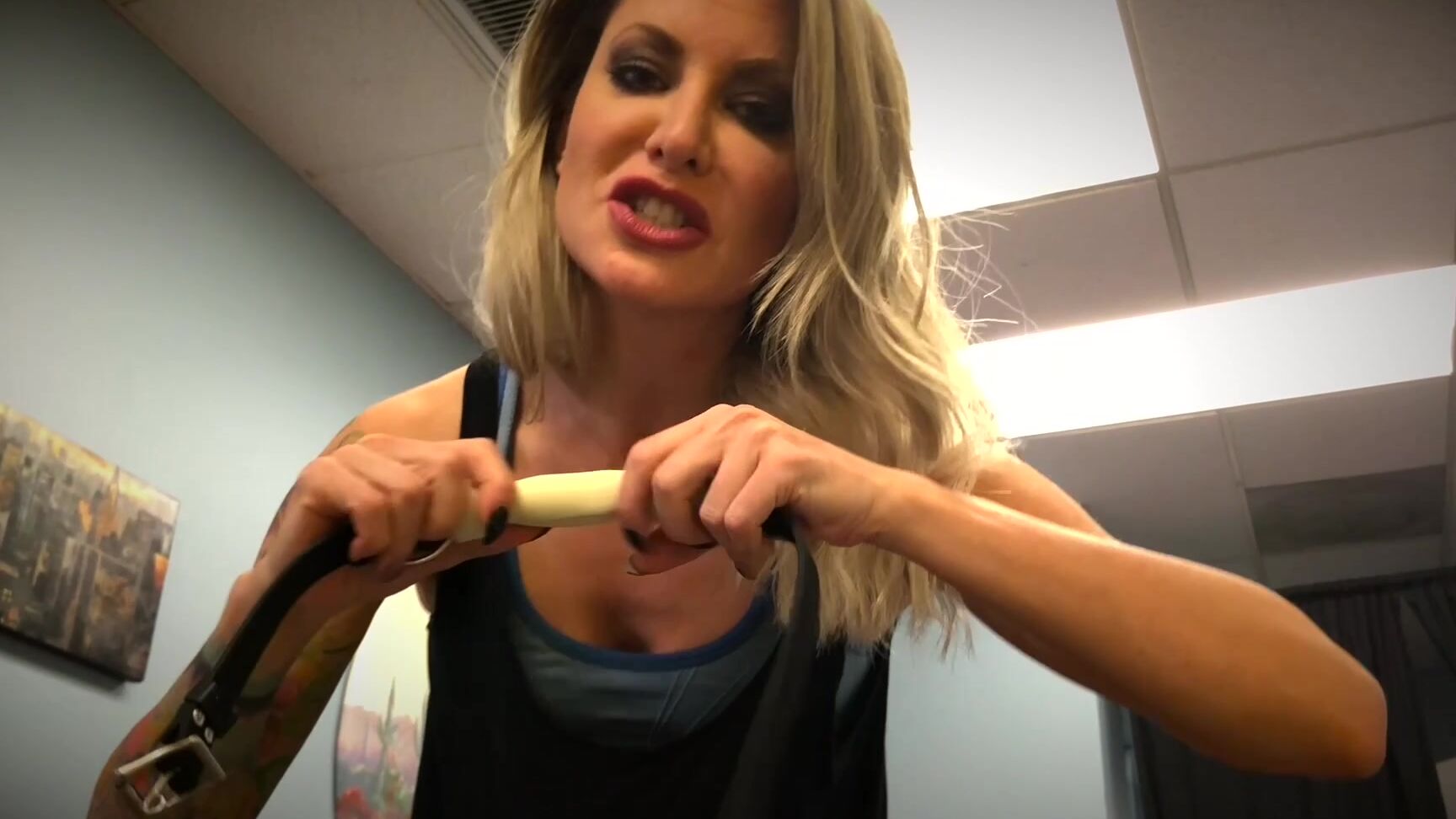 "Femdom Puppy Play" chastity, femdom pov, impregnation fantasy, puppy play, sfw, sph Goddess Helly Collars The Peeping Tom manyvids