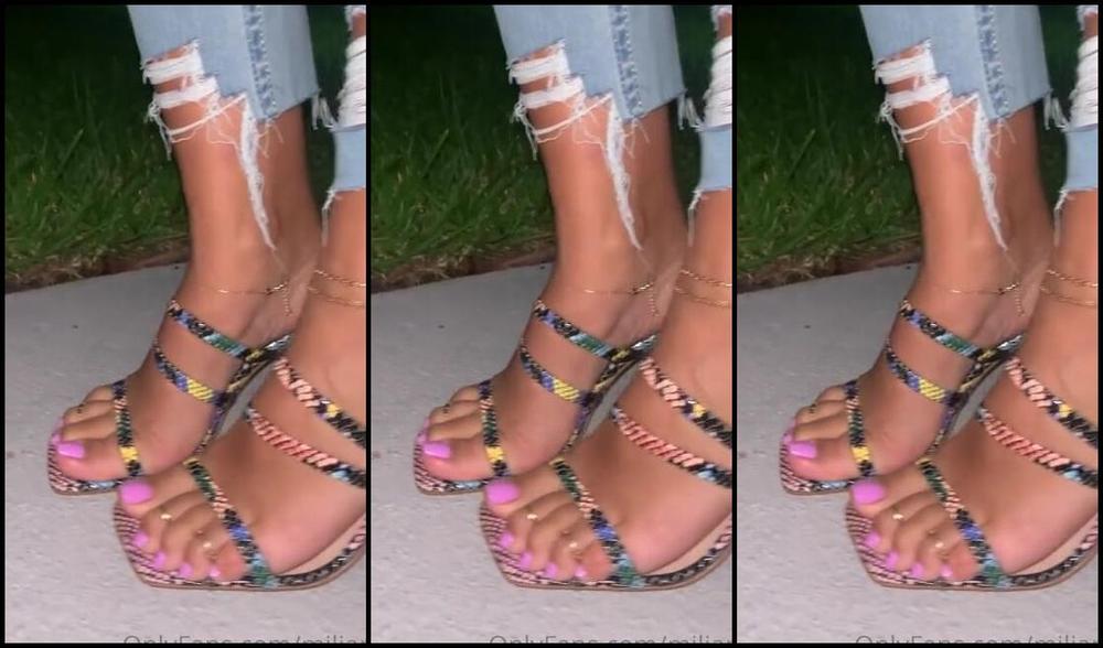 Miliani Nicknamed Miliani Onlyfans I Had To Stop Recording Because I Caught My Neighbor From Across The Street Watching Me He Was Act