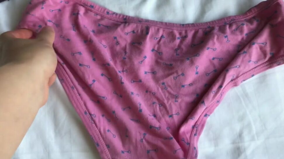 Riceandbamboo Showing Off My Dirty Panty Collection