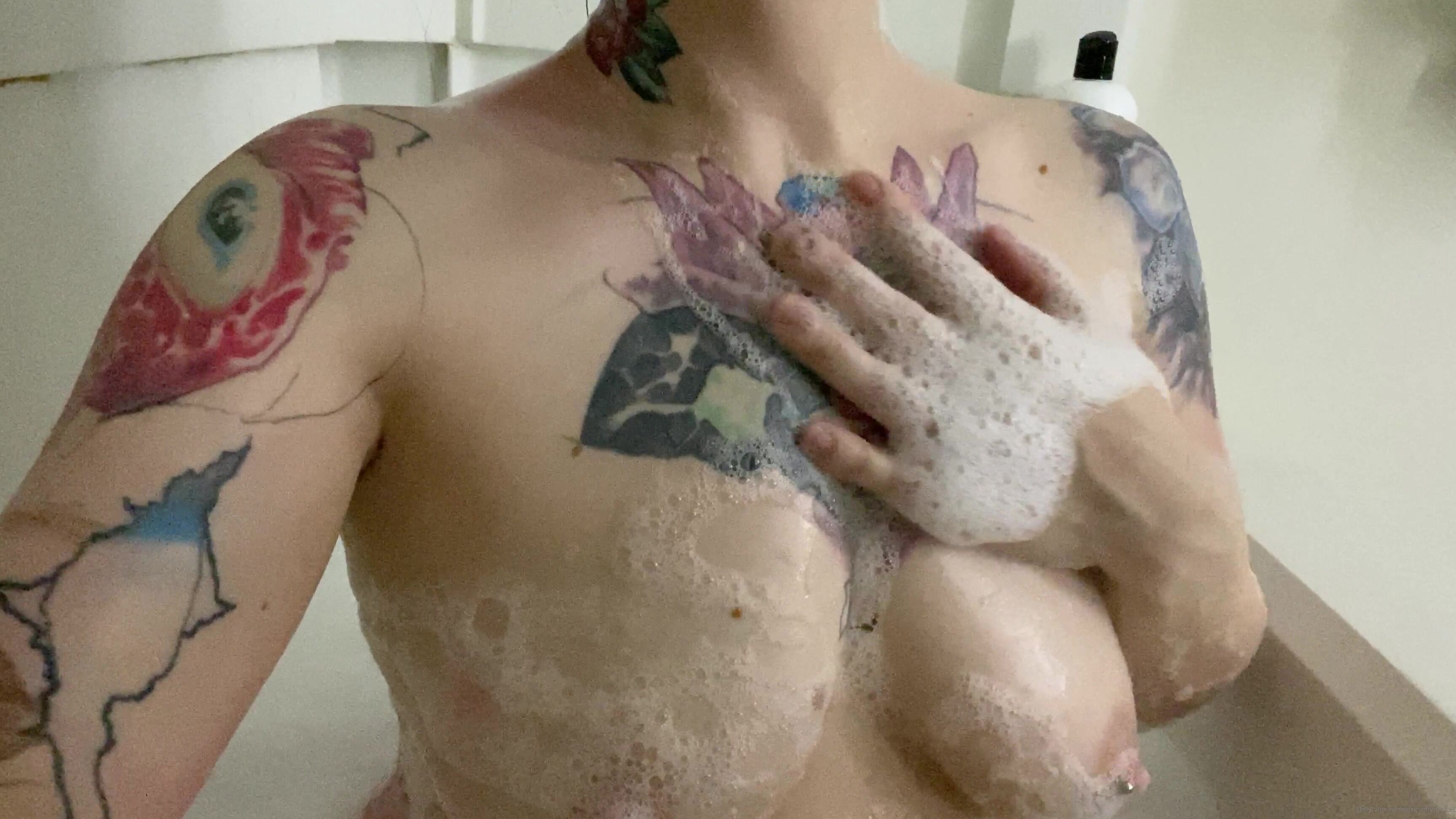 Littleamypocket Enjoying The Bubbles