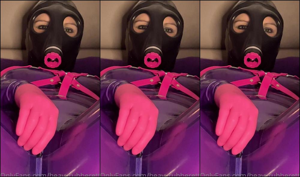 Heavyrubberette Do You Like My New Pink Harness