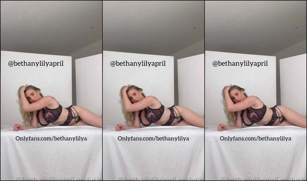 Bethanylilya Sexy Piece Underwear Set Photoshoot Video I Love This Underwear Brand