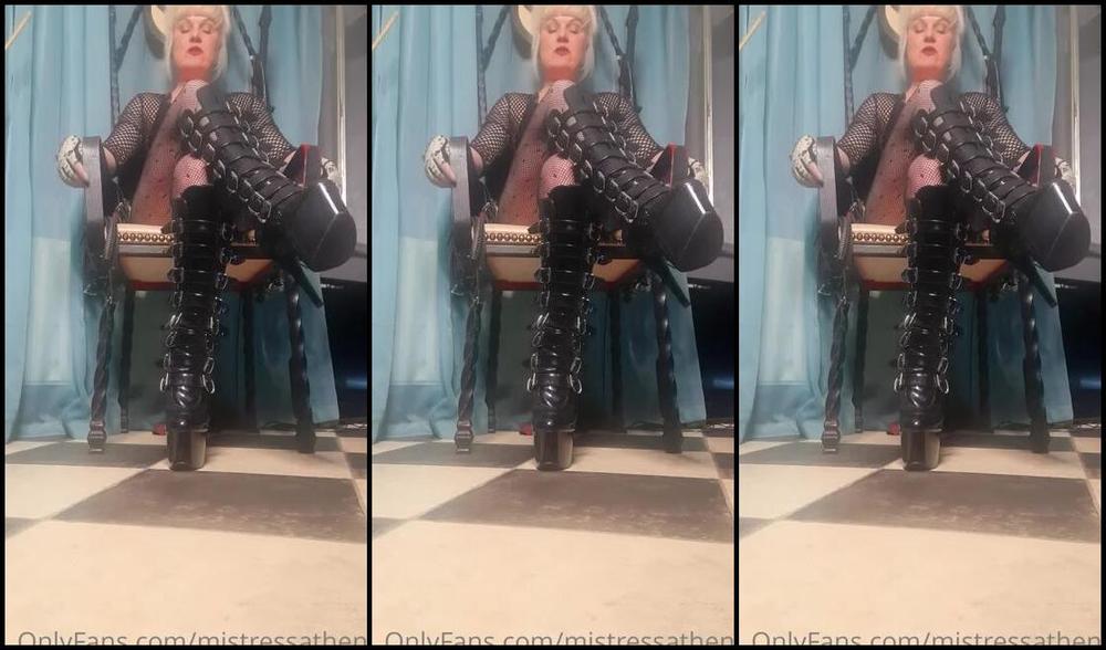 Mistress Athena Nicknamed Mistressathena Onlyfans Chastity Training Part 2