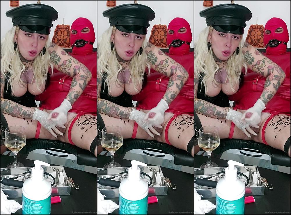 Madamefermans Tease Denial Ordenha Camisa De For A Muita Humilha O At O Escravo Gozar Par