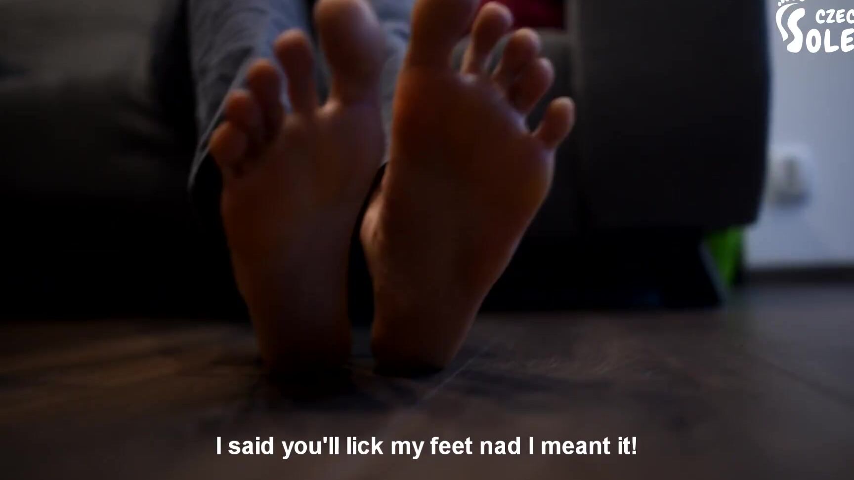 Czech Soles At Giantess Eliška's Huge Feet - POV Czech Soles