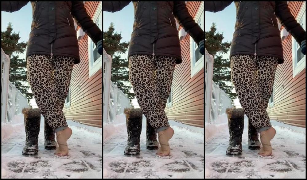 Lezlyan Nicknamed La Little Dancer Feet Onlyfans I Said I D Give You An Update And I Ve Been Shovelling Again Today I