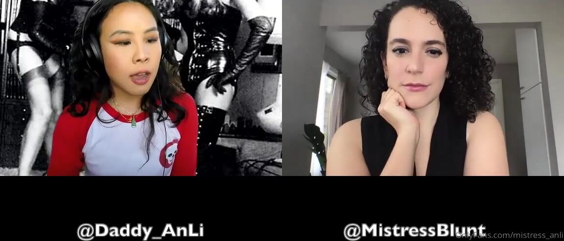 Mistress Anli An Hour Long Interview With Mistressblunt Discussing Lifestyle Femdom Flr Financial Dom