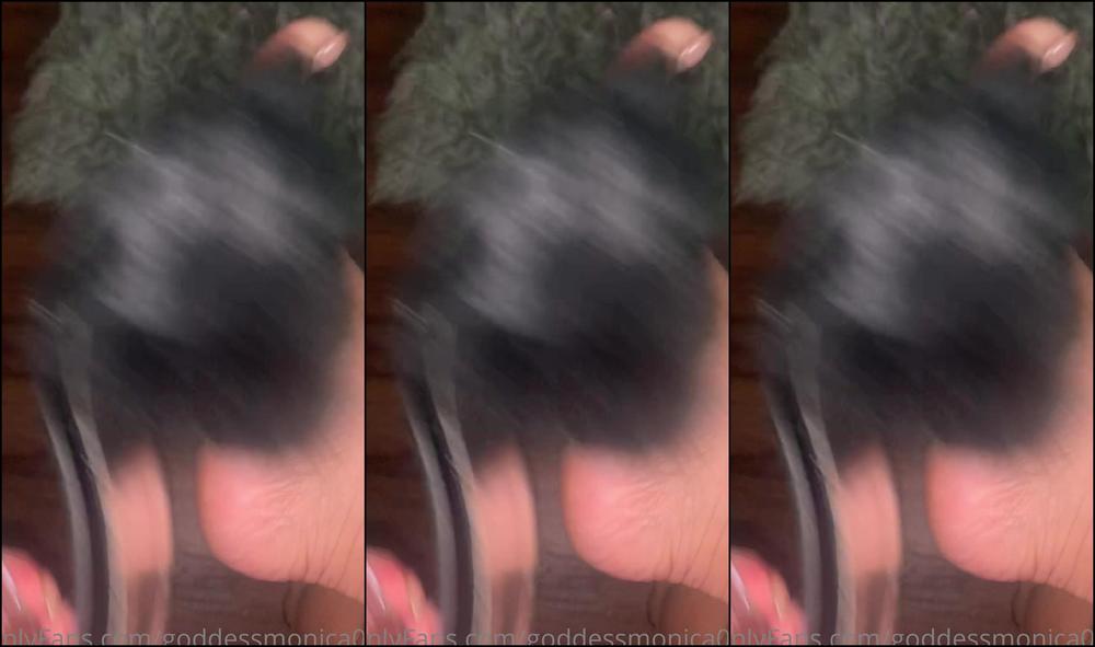 Goddessmonica W Furry Mule Tease Per Your Request