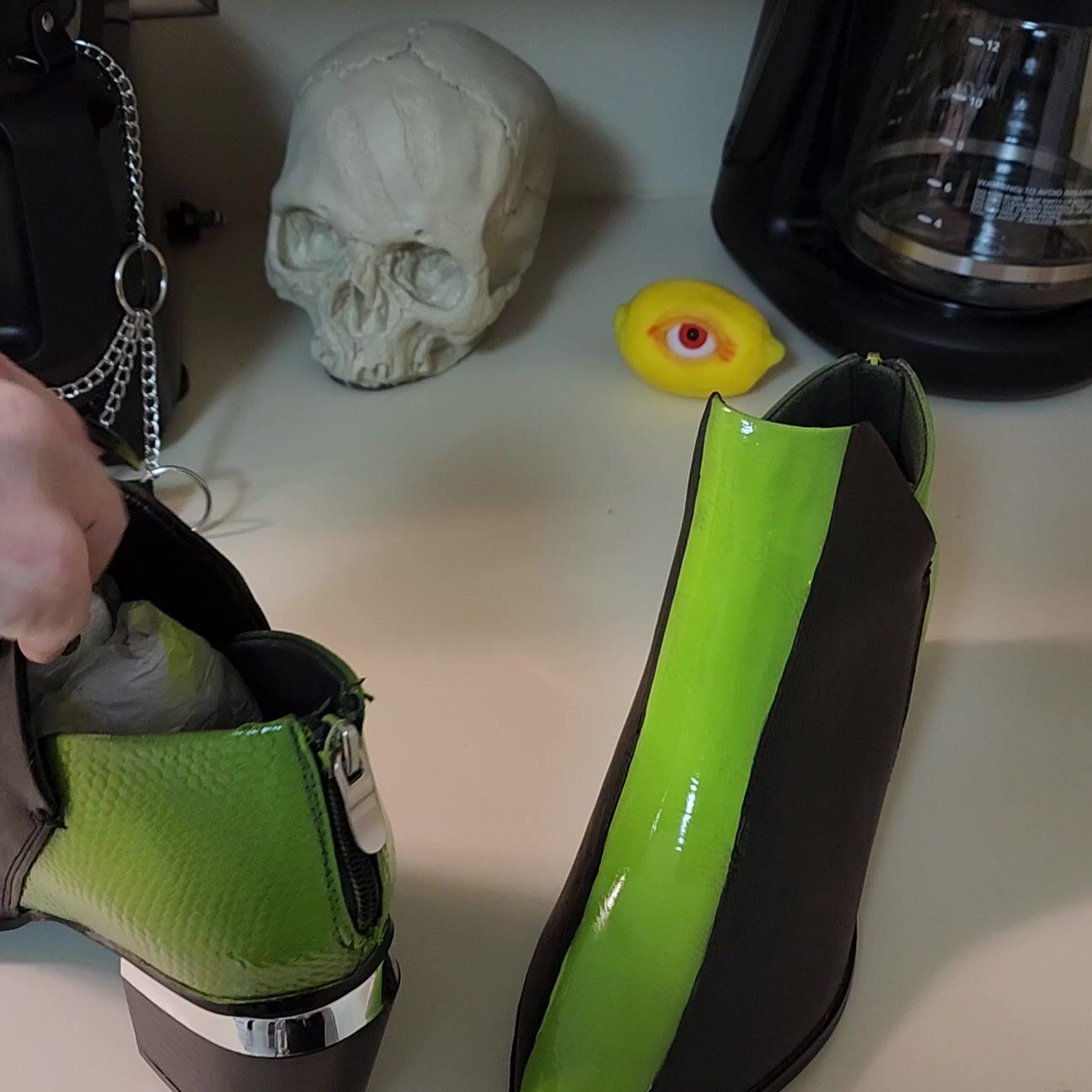 Vixenvirago 2641850829 10 16 2022 I Ll Post Boobies In A Min But Check Out The Boots I Ve Made So Far