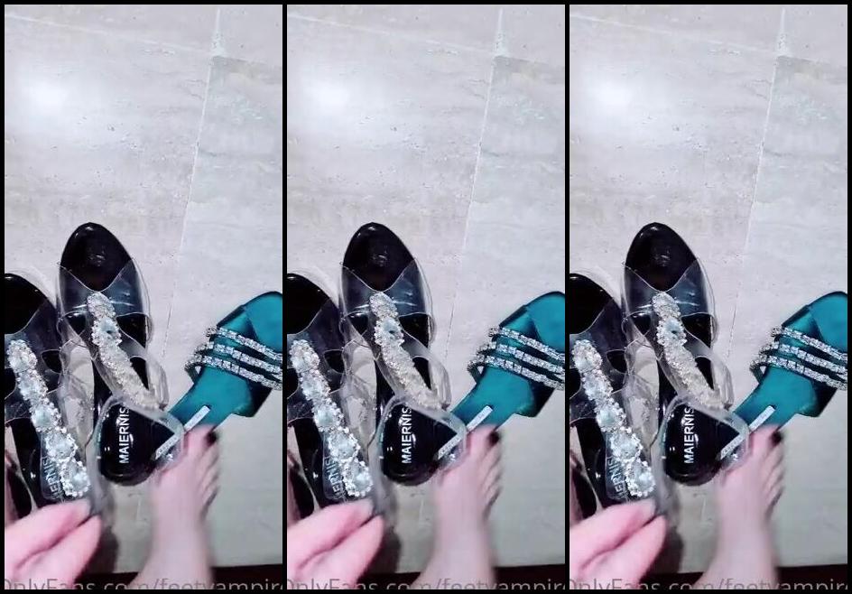 Feetvampire Nicknamed Feetvampire Onlyfans My New Shoe Collection I Think That The Last Ones I Chose A Little Big What Do You Think