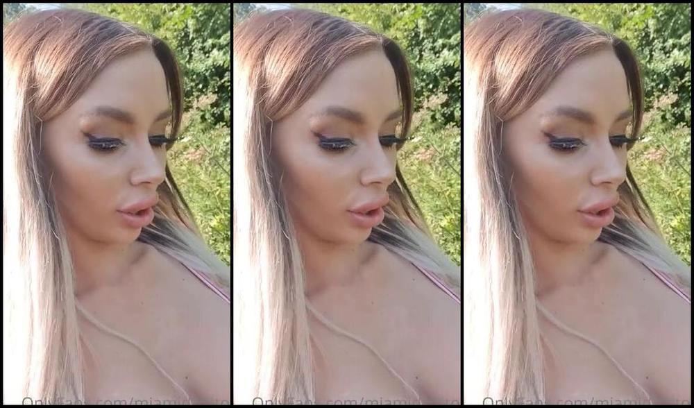 Mia Middleton Nicknamed Miamiddleton Onlyfans Basically Bare Grills Over Here Treading Through Deadly Nettles With A Fractured Toe To Cum Hard