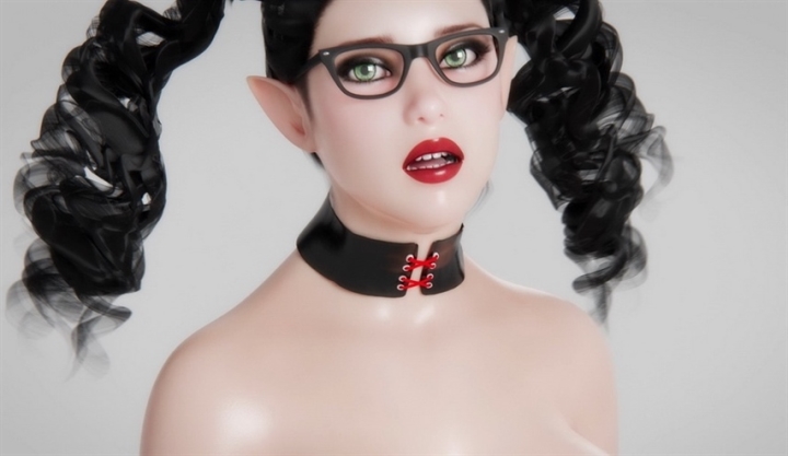 Masturbation, Dickgirl, Animation, Elf, 3DCG, Futa, Toys, Futanari, Latex, Cumshot Latex Futa Elf and Toy Mix