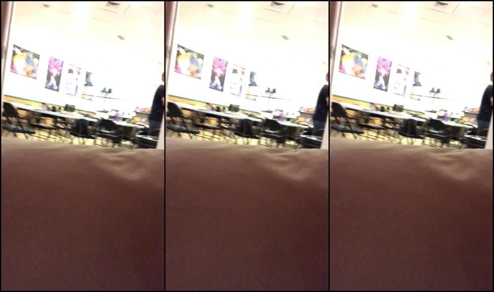 sexy aymee at a friends game shop secretly flashing manyvids