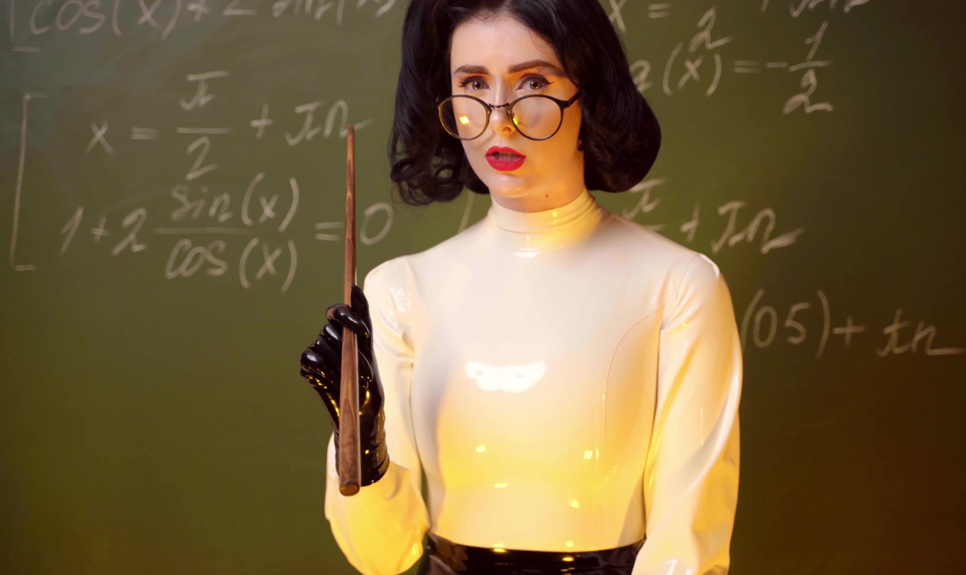 JOI, JOI Games, Latex, SFW, Teacher, Teacher Fetish joi-hot-teacher-in-latex ManyVids