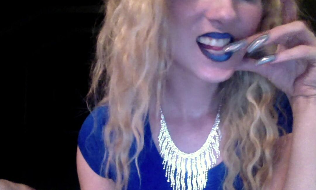Your Goddess Bri Blonde In Blue Seduces You