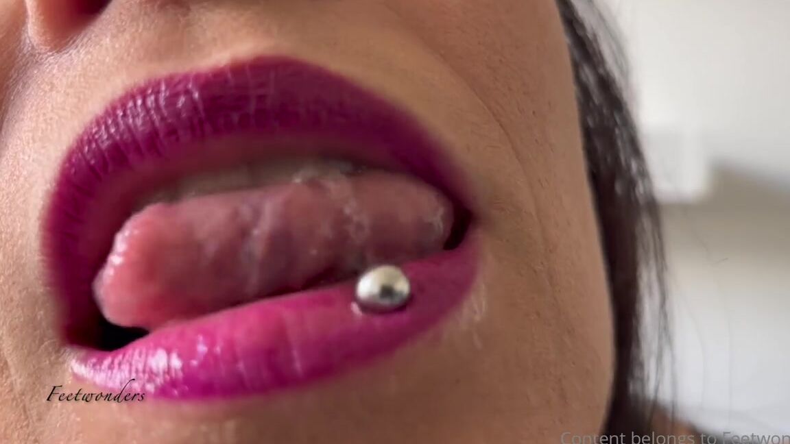 Feetwonders Onlyfans Votes Are In Looks Like There S A Few Of You That Have A Tonguemouth And Spit Fetish Enjoy Ski Op