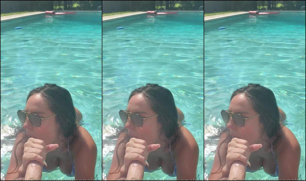 Mileenakane I Love Sucking Cock By The Pool This