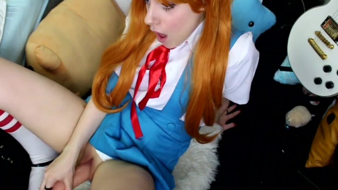Anime, Blowjob, Dirty Talking, Role Play, Solo Female lana rain asuka convinces herself its just 4 money ManyVids