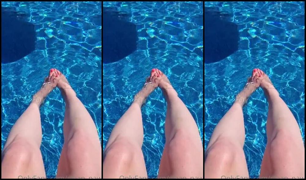 Sloans Paws Nicknamed Sloan Paws 06 22 2020 Onlyfans Video Pool Feets