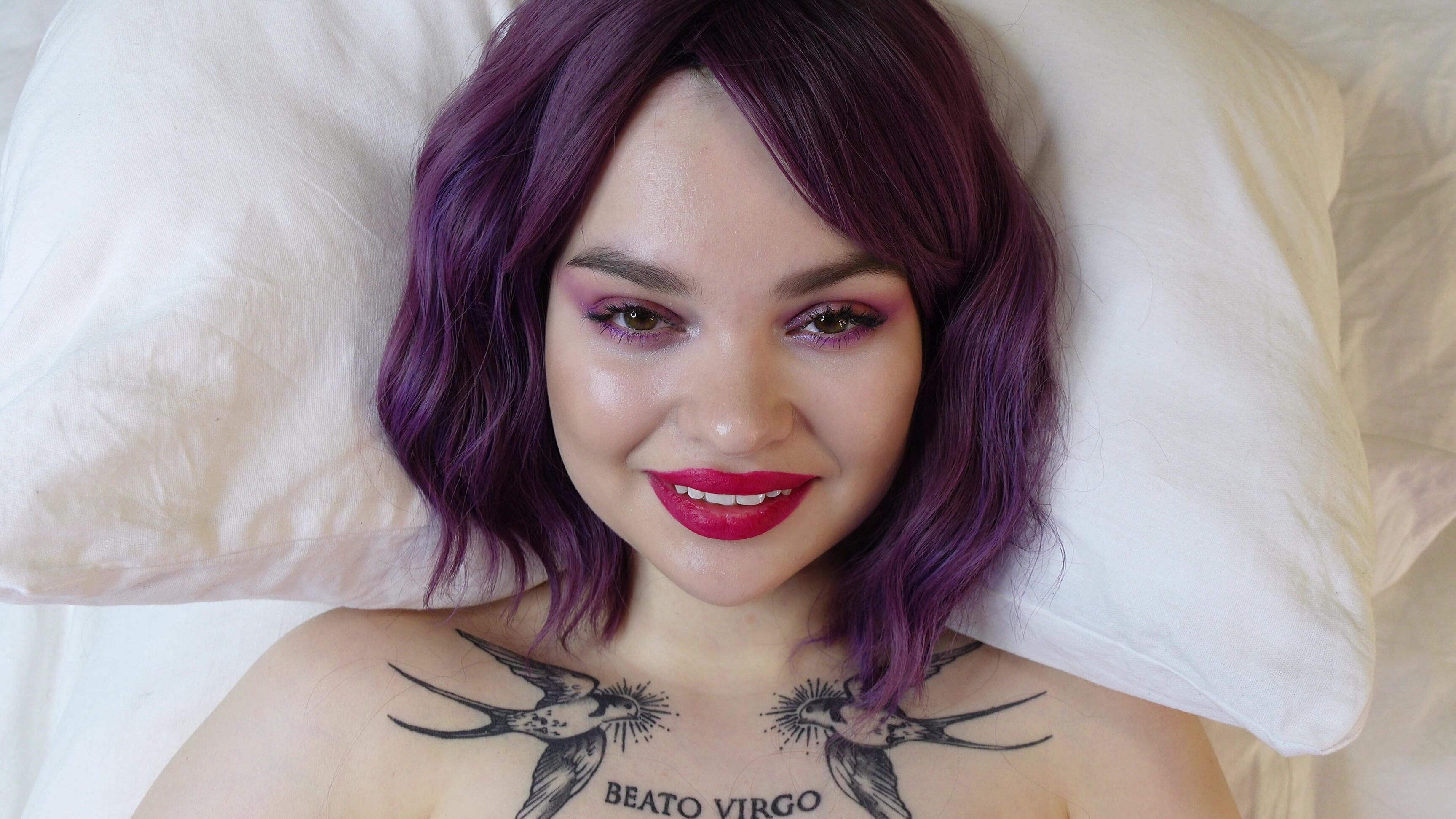 Alex Kaminsky Pawg Face Fetish Purple Outfit