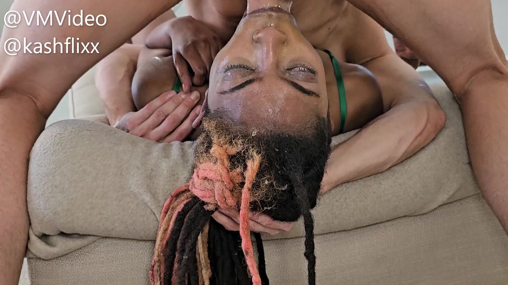 "VMVideo" blackandebony, deepthroat, ebony, facefucking, roughsex Rough Face Fucking With My Hot Ebony Friend manyvids