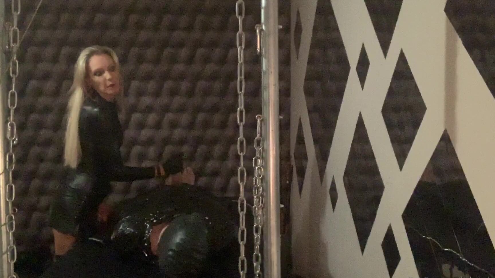 Lady Dark Angel Looking Through Old Clips This Was From