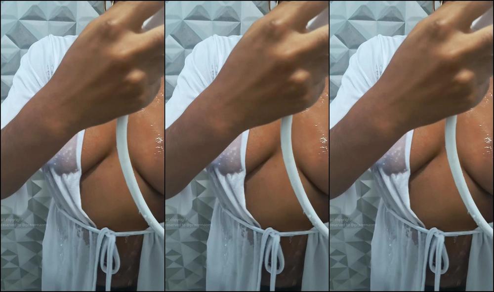 Prazernaomi 3716433634 03 01 2025 I Really Like Playing With The Handheld Shower I M Sorry For Wasting Water Gosto Muito De