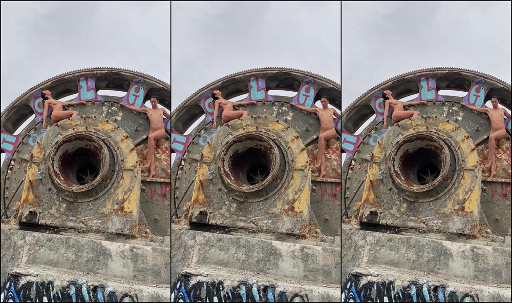 Stephinspace Got To Explore And Make Art At This Old Abandoned Cement Factory During The First Part Of