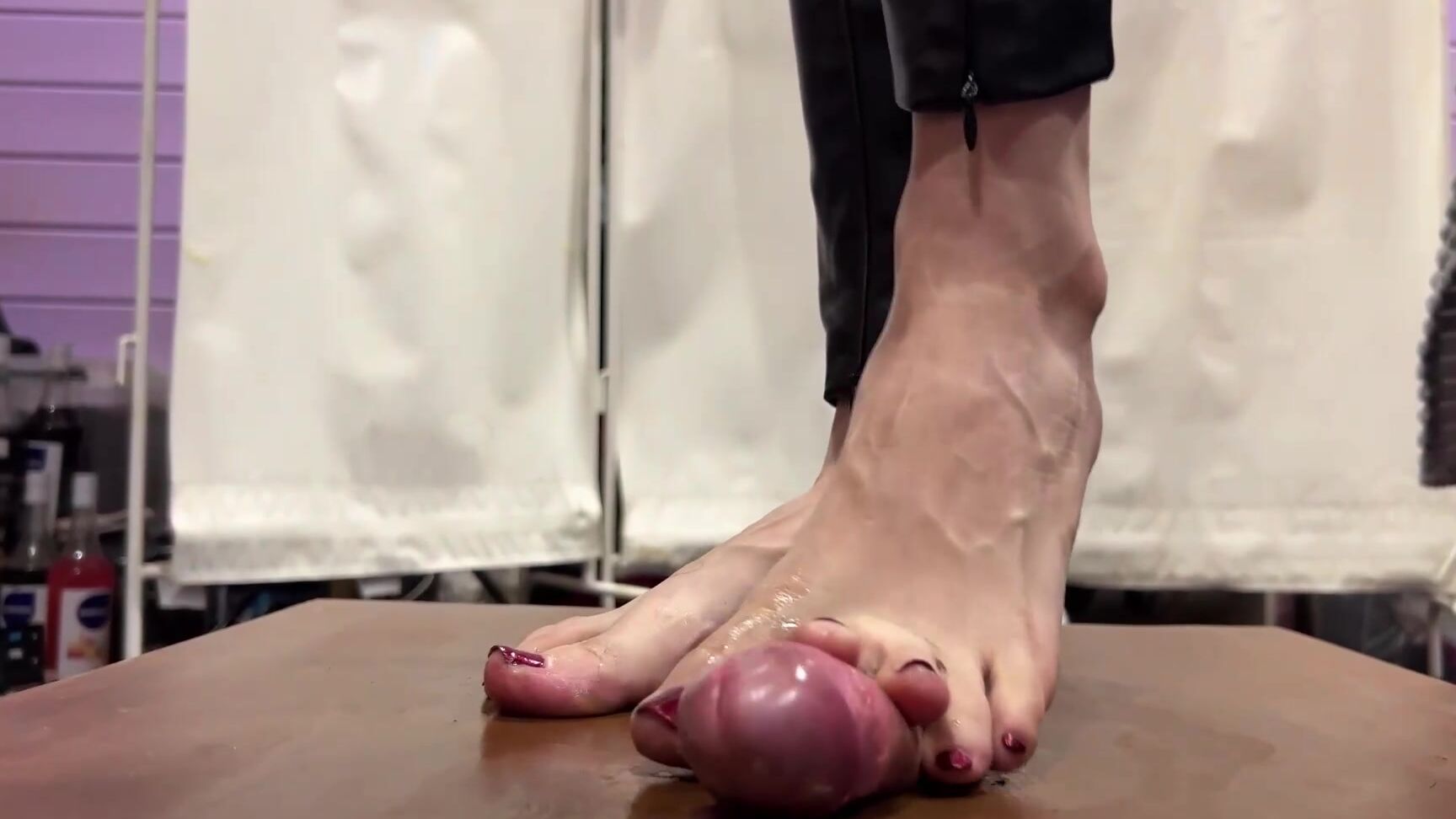 Mistresspriest Cock Trampling And Footjob With Dirty Feet