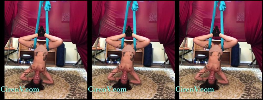 Yoga,Nudity/Naked,Exercise,Fitness,Hot Wives theunlimitedgroup fit hotwife doing nude aerial yoga ManyVids