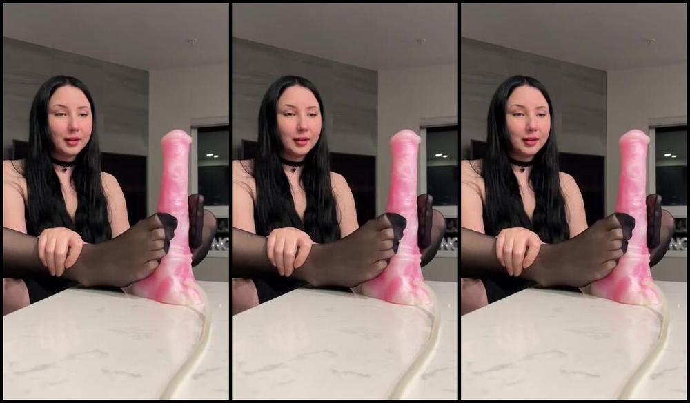 Nymph Nicknamed Nymph 666 01 06 2025 Onlyfans Video Using My Sheer Shadow Toe Nylons And Size 10 Goth Girl Feet To Milk A Bad