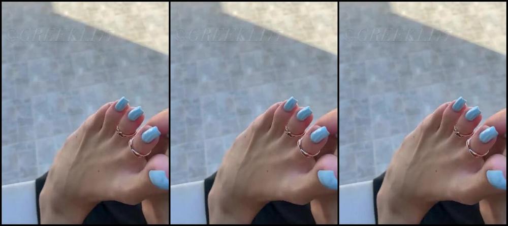 Greek Goddess Li Aka Greekli77 10 08 2024 Onlyfans Video Happy Toesday