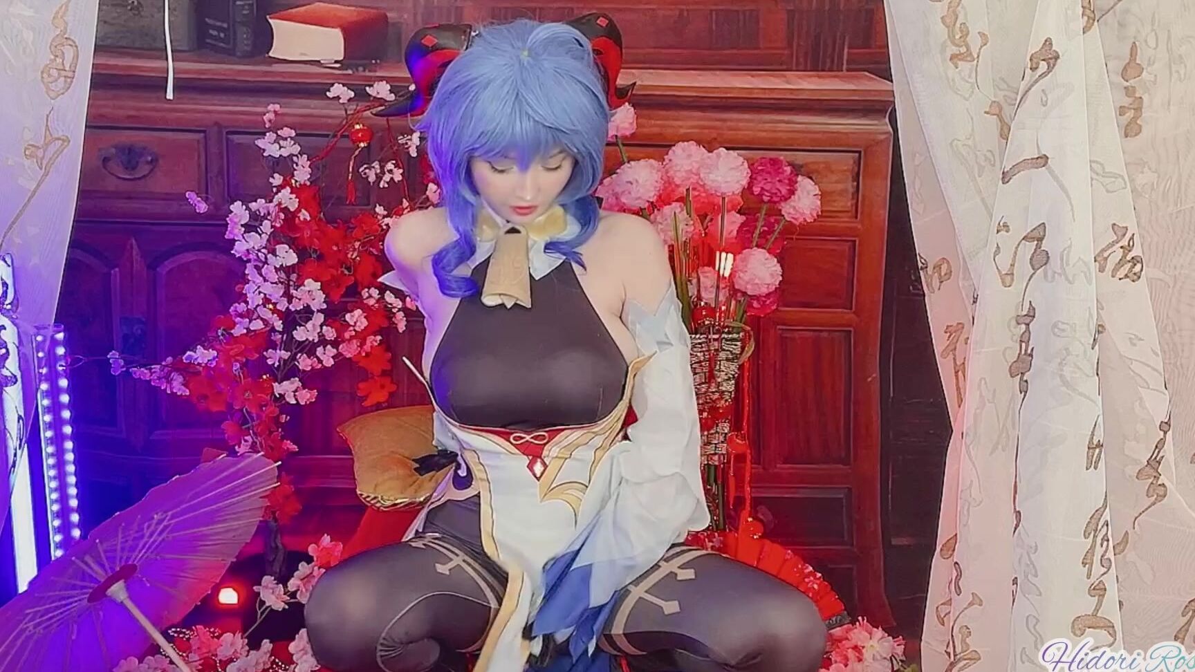 Cosplay,Gaming,Feet,Blow Jobs,Anime Hidori Ganyu from Genshin Impact Part 1 ManyVids