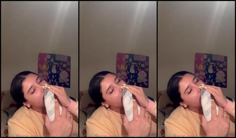 Goddess Angela Aka Goddessangelamx Onlyfans Smelling My Socks And My Feet 500 Min Finally New Video New Content Coming Soon