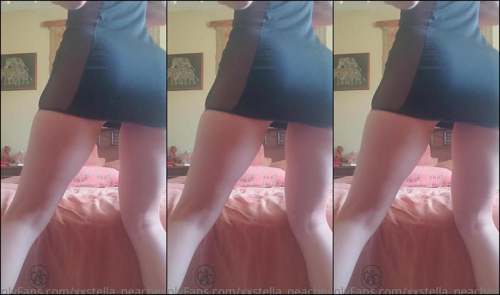 Xxstella Peachesxx Just Showing Off More Of This Little Black Dress And What S Underneath It This One