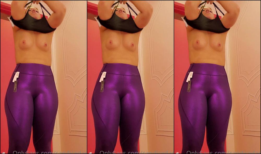 candicedare-18-02-2022-2367926327-trying-on-new-yoga-pants-at-victorias-secret