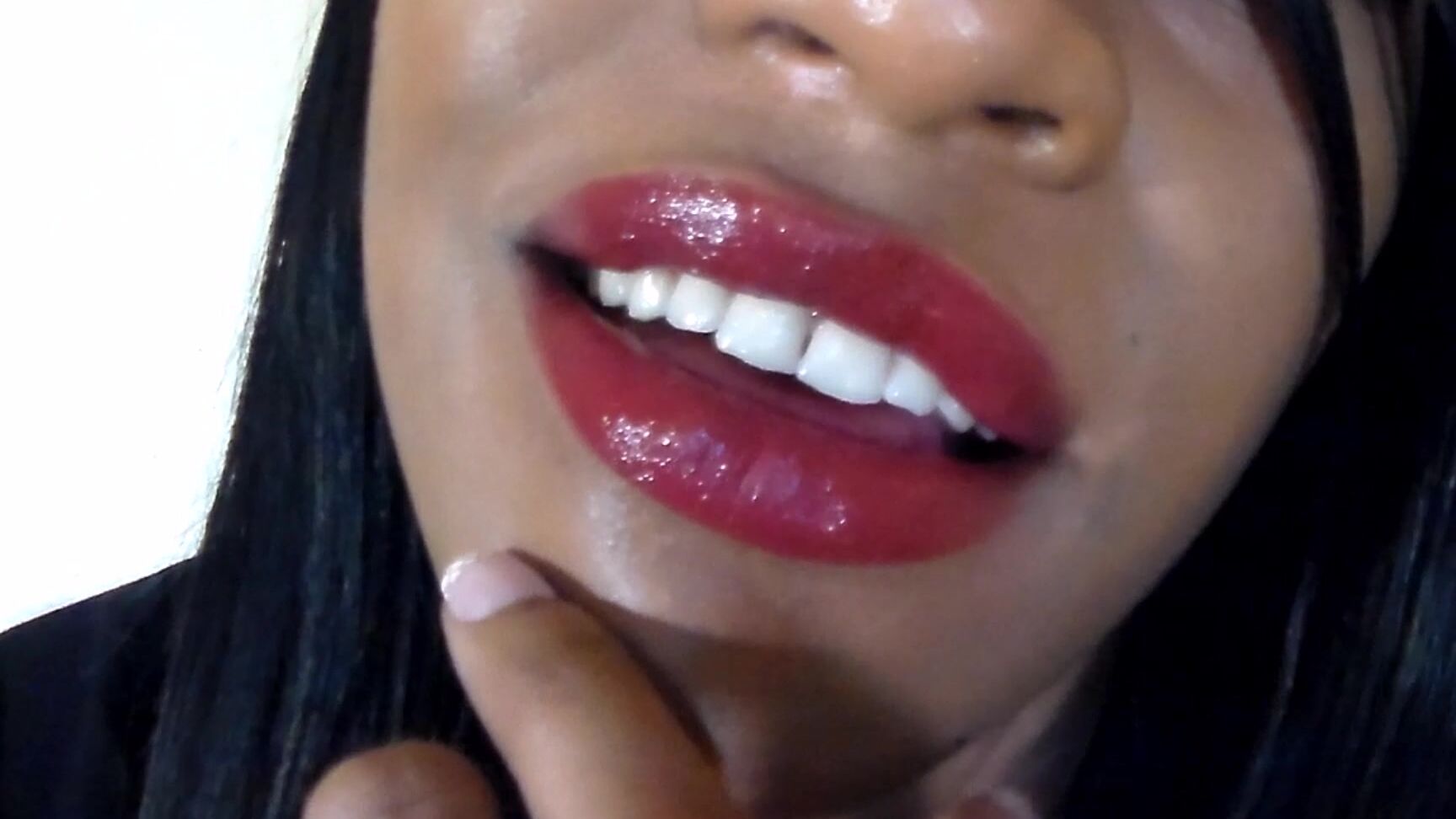 Goddess Ashanti Weak For Big Red Lips