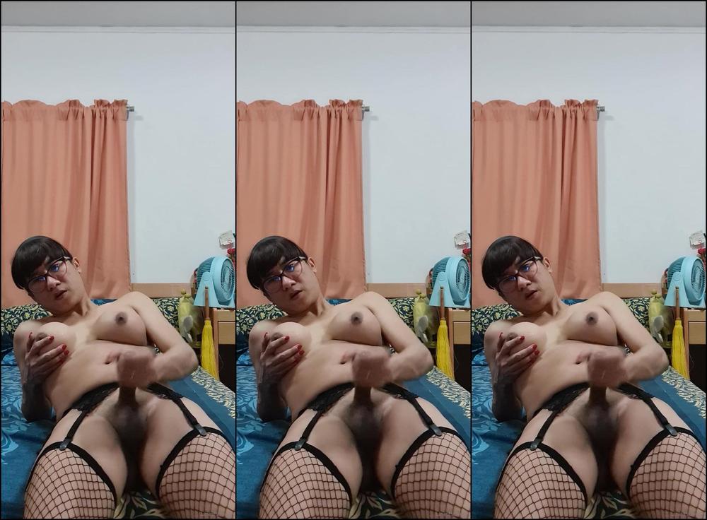 Tscherry Horny And Big Cum Today Nice Stocking Like To See My Dick And A Lot Cum Thanks You To Supp