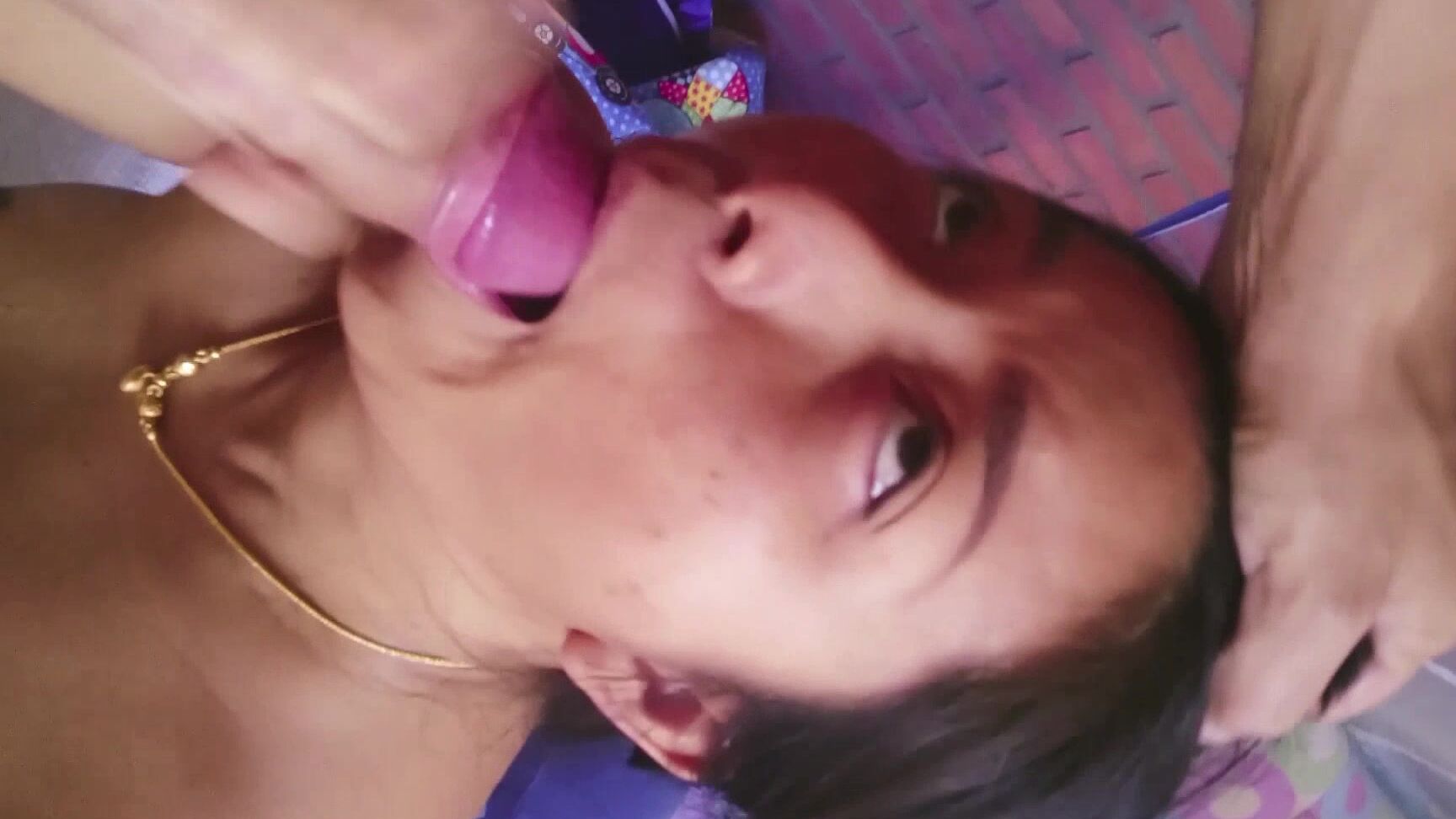 Asian, Facials, Cumshots, Amateur, MILF nutonasians massive cumblast right in her eyes ManyVids