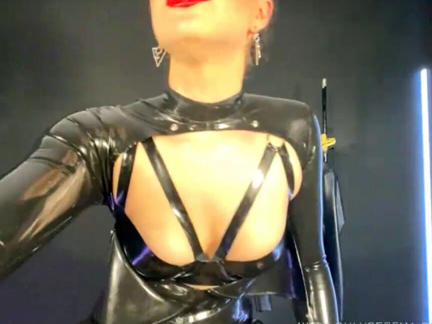 Goddess Gynarchy Latex Shine Up Live Stream