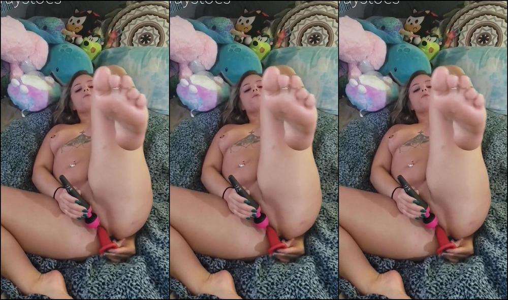 Taystoes Masturbate With Me Dildo Vibrator Combo Always Hits Right