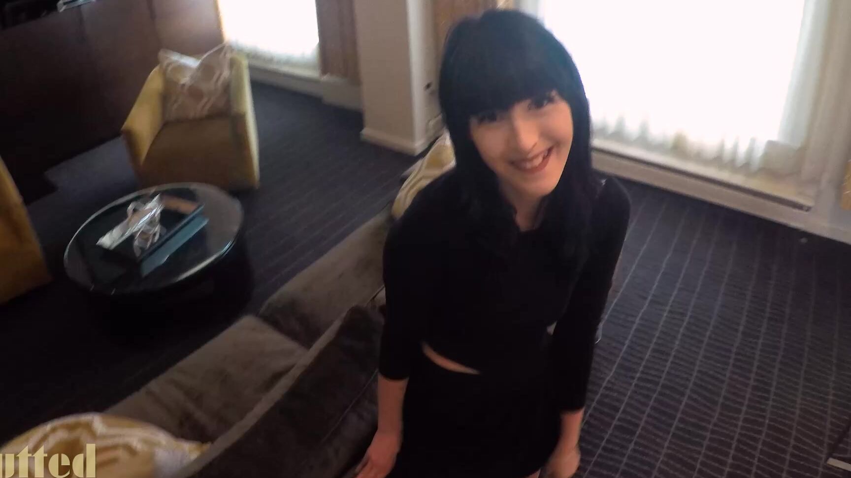 Ass Eating,Ball Sucking,Boy Girl,Deepthroat,Gaping bigsexy films ivy aura teases the handyman with ass ManyVids