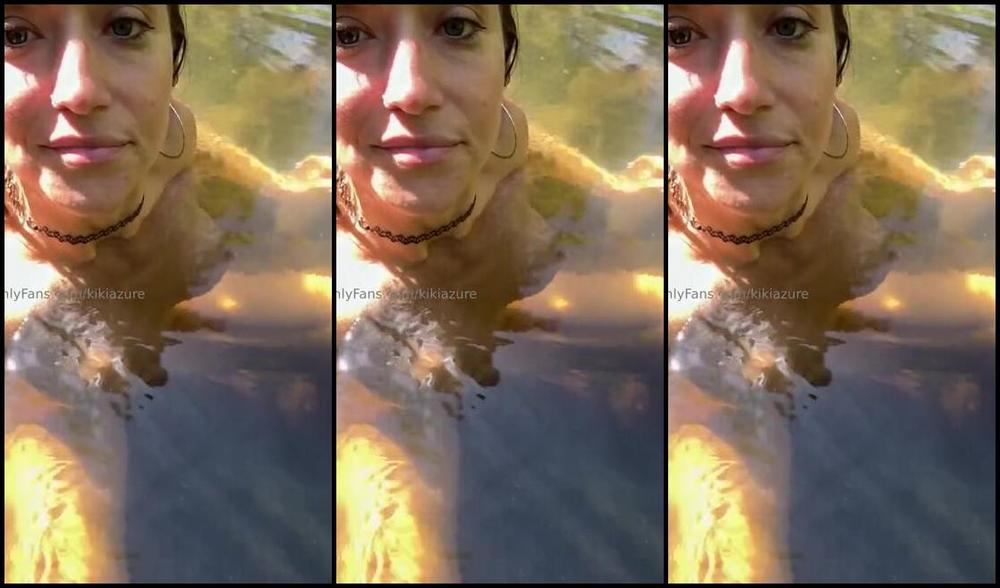 Kiki Azure Nicknamed Kikiazure 05 13 2025 Onlyfans Video Love The Way My Tits Look In The Water
