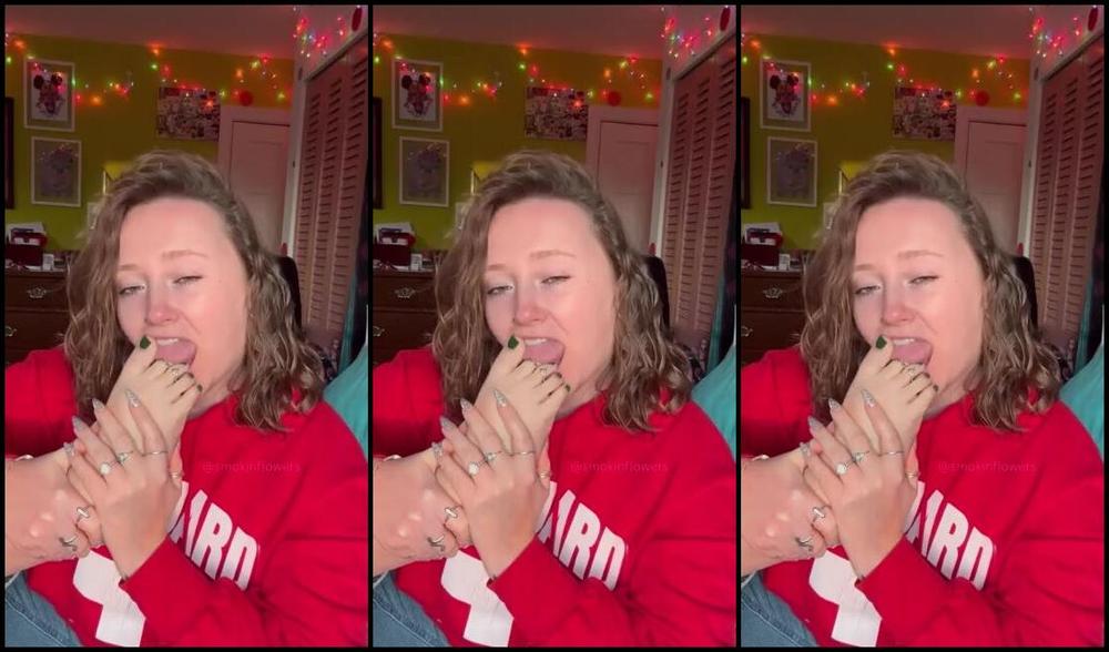 Goddess Flower Nicknamed Smokinflowers 01 28 2025 Onlyfans Video Self Worship Monday B