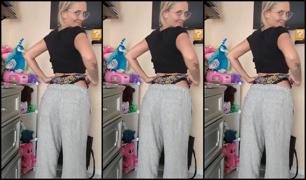 Marilyn Jensen Nicknamed Missmjbabii Onlyfans Wedgie Tease