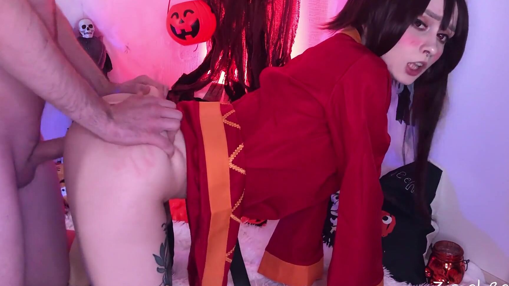 Big Tits,Boy Girl,Cosplay,Creampie,Teens zirael rem cum explosion for megumin bg sex ManyVids