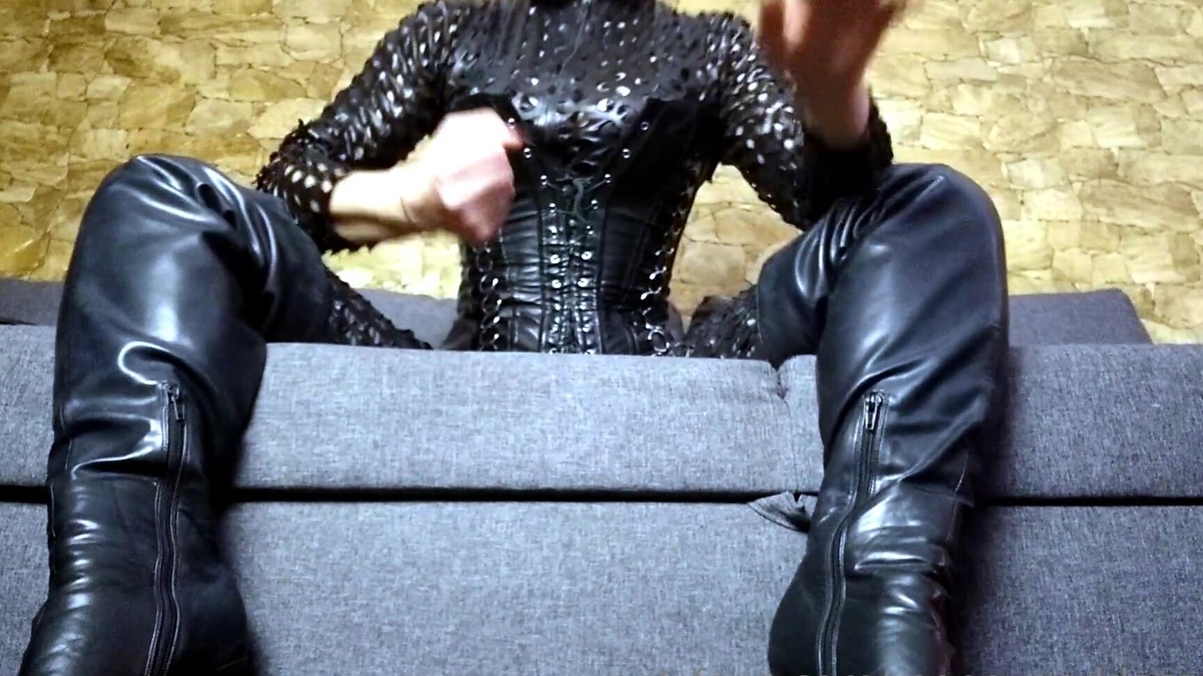 Moneygoddesss Joi In Catsuit