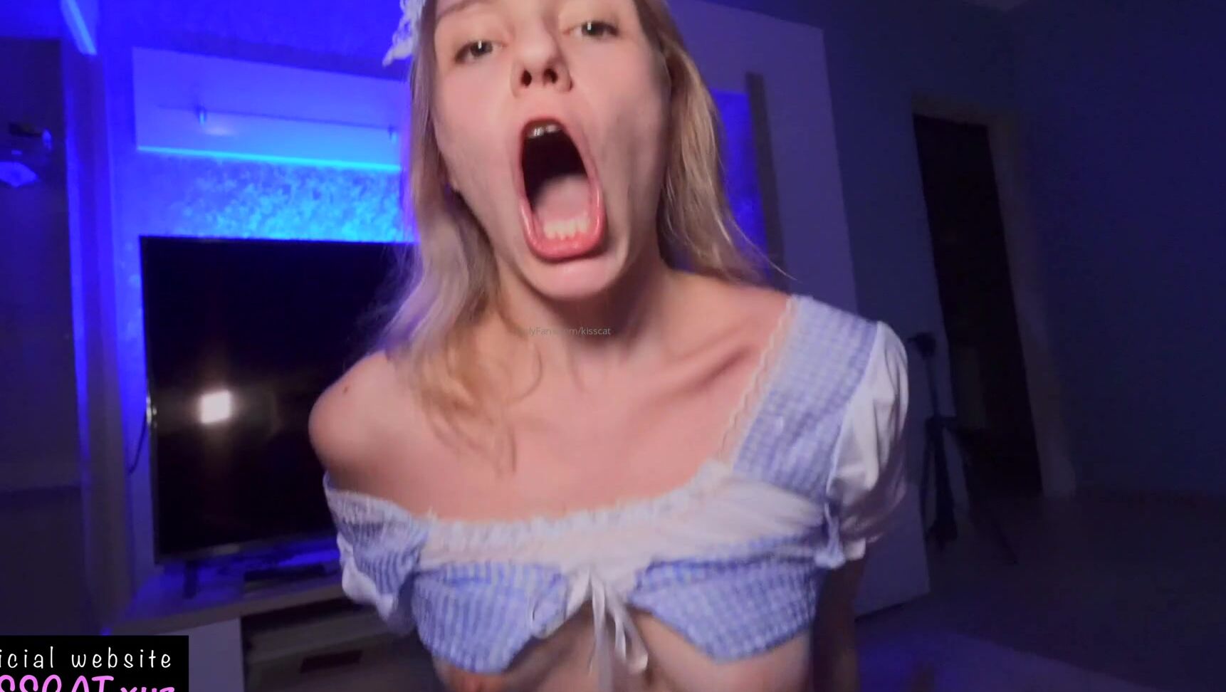 Kisscat The Maid Is Ready To Serve The Owner