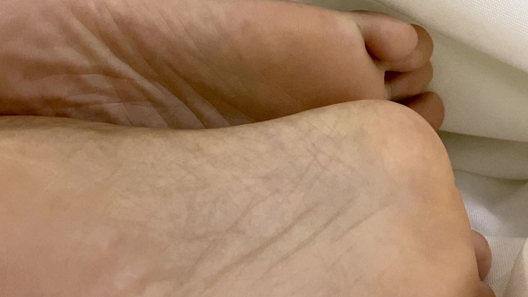 Feet, Ebony Foot Fetish, Foot Fetish, Wrinkled Soles, Soles feet up close while fucking pt 1 ManyVids